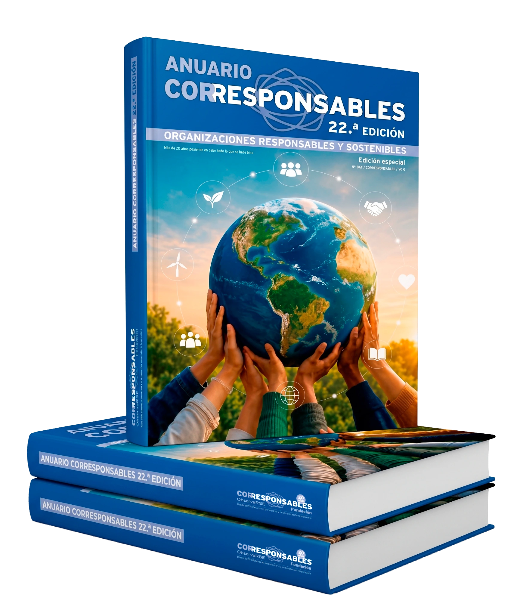 Portada del Anuario Corresponsables, 22.ª edición